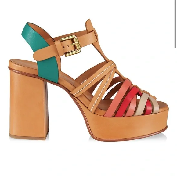 See by Chloé
Sierra 60MM Leather Platform Sandals 👡‼️‼️ - Picture 6 of 11